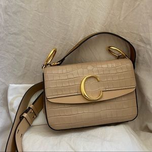 Chloe C Double Carry Bag